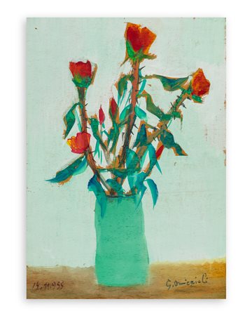 GIOVANNI OMICCIOLI (1901-1975) - Senza Titolo, 1955
