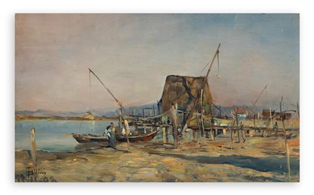 CARLO FOLLINI (1848-1938) - Senza Titolo, 1903