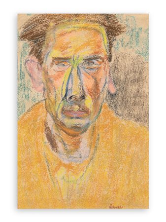 FAUSTO PIRANDELLO (1899-1975) - Autoritratto, 1956 circa