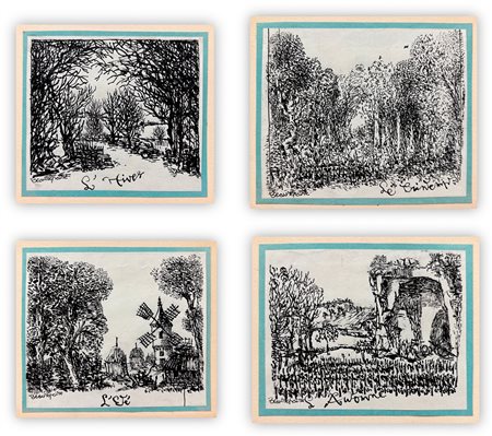 ANDRÉ BEAUREPAIRE (1924-2012) - Le quattro stagioni