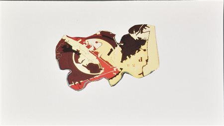 Mario Nanni LOTTO composto da: -collage su cartoncino, cm 16,7x10,8 sul...