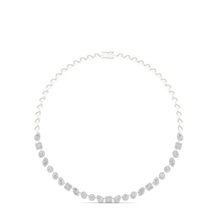 COLLANA TIPO TENNIS IN ORO CON DIAMANTI - 228 14K LG