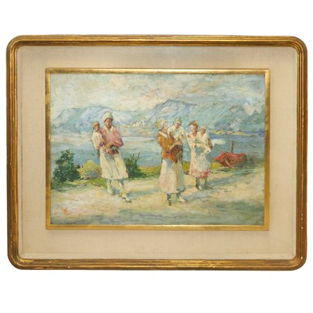 Leonardo Ruggero - Donne con bambini in braccio