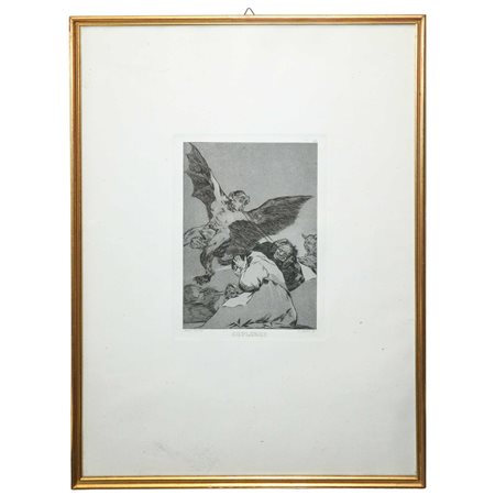 Francisco de Goya (Fuendetodos 1746 - Bordeaux 1828)  - Soplones - Serie ''Los Caprichos''