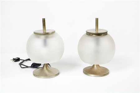 Emma Gismondi Schweinberger - Artemide (1934 - Arenzano, 13/07/2019) , (1959 - ) 
Coppia di lampade da tavolo 1961
 Cm 28x17