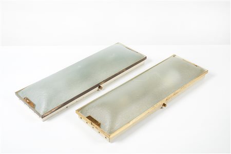 Stilnovo  
Coppia di applique   Anni '60
 Cm 48x16
