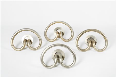Sergio Mazza (Milano, 1931 - ) 
Appendiabiti Anni '60
 Cm cadauno 11x15x5