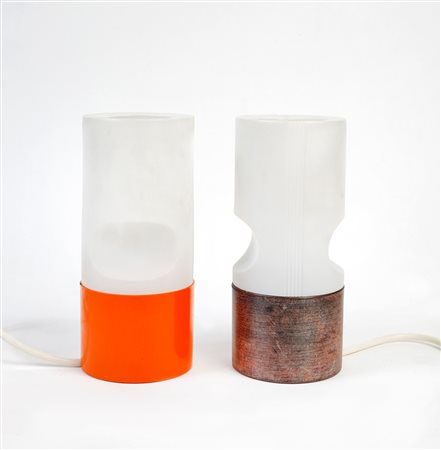  
Lampade da tavolo.  
 Cm 18x8