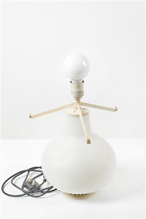 Max Ingrand - Fontana Arte (Bressuire, 20/12/1908 - Parigi, 25/08/1969) ,  
 Lampada da tavolo modello "1853" 1954
 Cm 34x20 Ø