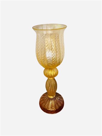 Barovier & Toso (Murano, 1926 - ) 
Grande lampada XX secolo
 Cm 76,5x26