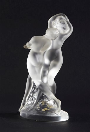 Lalique  
"Le Figure" 
 Cm 26x14