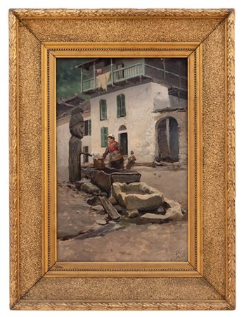 Filiberto Petiti - "Alla fontana"