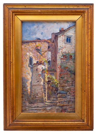 Guglielmo Micheli - "Vicolo di paese"