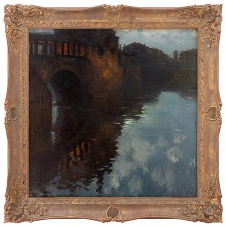 Erminio Rossi - "Notturno a Pavia"