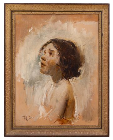 Romualdo Locatelli - "Ritratto di fanciulla"