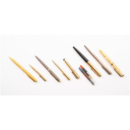 SEI PENNE, PORTAMINE E MATITA