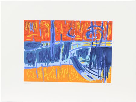 Corpora Antonio Senza titolo serigrafia su carta, cm. 60x80, es. LXXXIII/CXX...