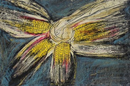 Brusamolino Gianni Senza titolo, 1951 tecnica mista su carta, cm. 34,5x50...