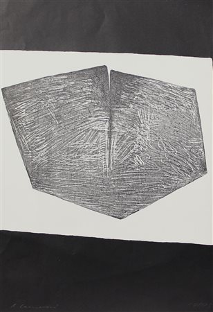 Carmassi Arturo Senza titolo litografia su carta, cm. 65x45,5, es. 15/125...