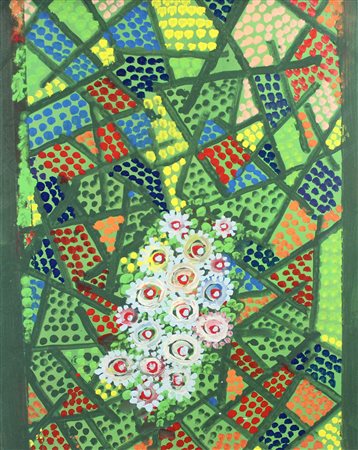 Biggi Gastone Aerocon, 2011 olio su tela, cm. 100x80 firmato, intitolato e...