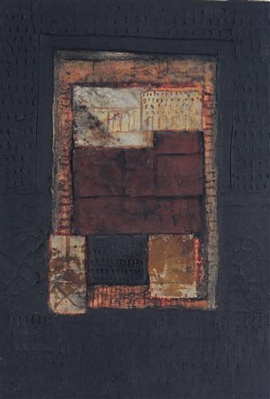 Marra Max Periferia, 2004 tecnica mista su tela applicata su tavola, cm....