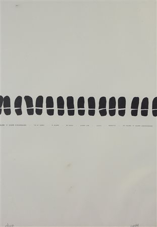 Cucchi Enzo Un Valore X litografia su carta, cm. 70x50, es. 79/100 firmata in...