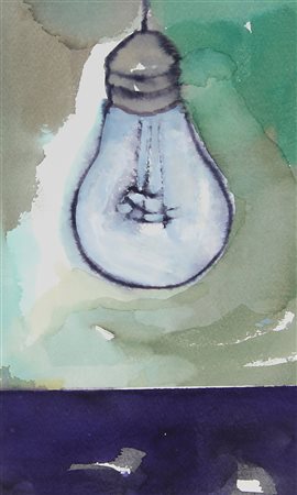 Zani Corrado Luce, 2010 tecnica mista su cartoncino, cm. 38x23 firmata,...