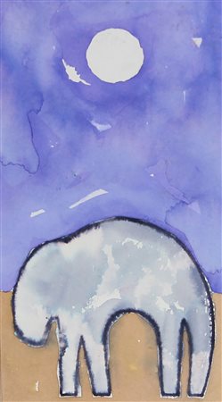 Zani Corrado Solo, 2010 tecnica mista su cartoncino, cm. 33x20 firmata,...