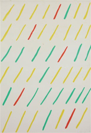 Nigro Mario Senza titolo litografia su carta, cm. 68x48, es. 19/100 firmata...