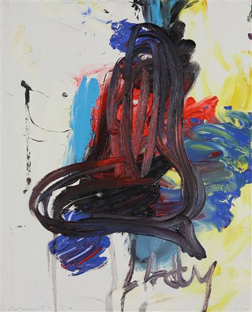 Moiso Giorgio Lady, 2004 olio su tela, cm. 50x40 firmato in basso a sinistra,...