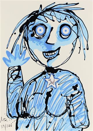 AA.VV. Nel Cuore del Mondo, 1987 cartella contenente 3 litografie su carta...