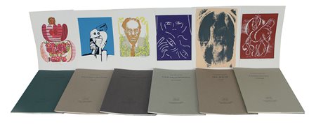 AA.VV. 6x6+6 Racconti Grafici, 1975 cartella contenente 6 volumi numerati con...