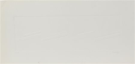 Siffredi Eleonora Senza titolo calcografia su carta, cm. 23x47 (lastra cm....