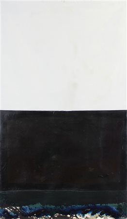 Talpo Bruno Senza titolo, 1988 lotto di 2 tecniche miste su tela, cm. 99x58...