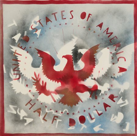 Franco Angeli, Senza titolo, 1987