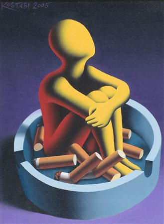 Mark Kostabi, Butt Boy, 2005