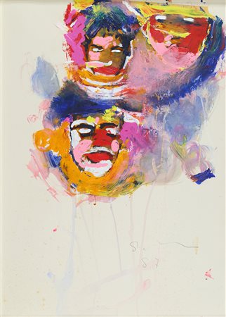 Mario Schifano, Senza titolo, 1987