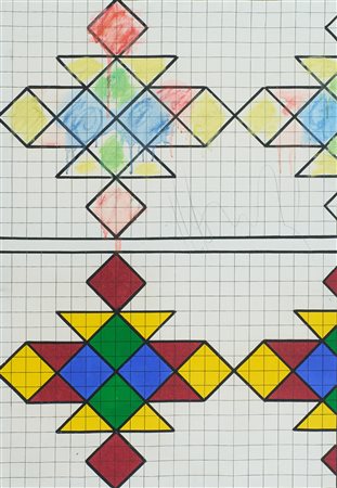 Aldo Mondino, Senza titolo, 1967-1969