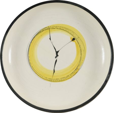 Emilio Scanavino, Piatto, 1966