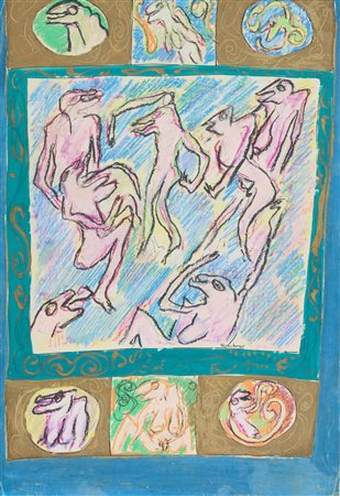 Aldo Mondino, Senza titolo, 1962