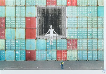 JR, In The Container Le Havre Wall, France, 2014 2020