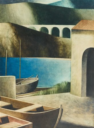 Marcello Scuffi, Paesaggi della memoria - Ricordo di Torre del lago, 1998