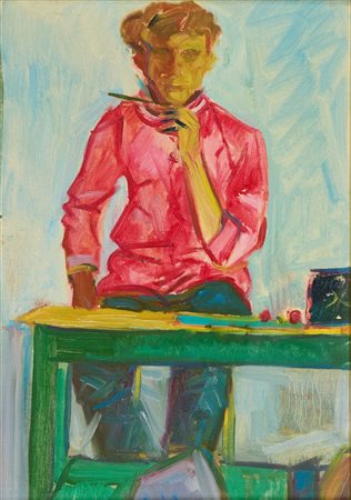 Roberto Barni, Autoritratto 