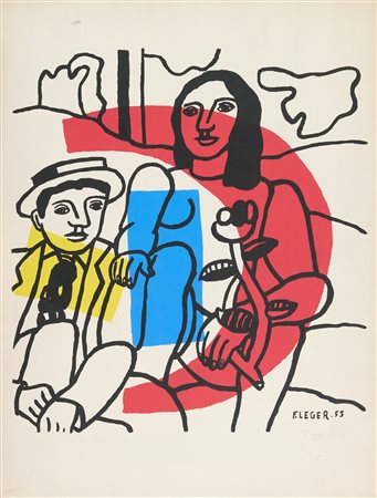 Fernand Léger, La coppia, 1955