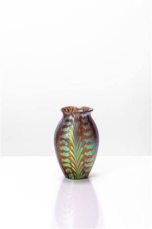 Loetz ( )  - Vaso ovoidale, 1910 circa