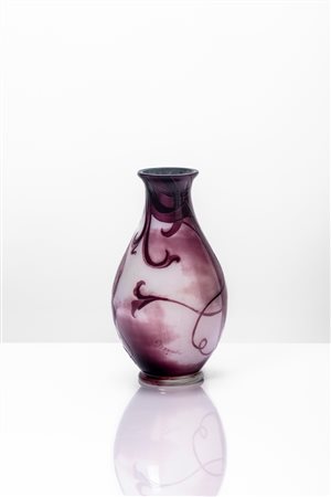 La Cristallerie de la Paix ( )  - Vaso piriforme, 1900 circa