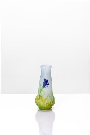 Daum ( )  - Vaso a bulbo, 1895 - 1910