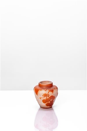 Émile Gallé (Nancy 1846 - Nancy 1904)  - Piccolo vaso, 1910 circa