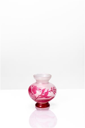 Émile Gallé (Nancy 1846 - Nancy 1904)  - Vaso a trottola, 1902 - 1904