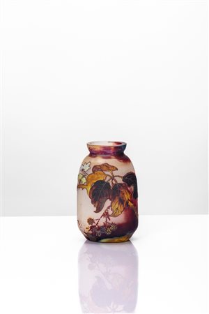 Muller Frères ( )  - Vaso a sezione ellitica, 1920 circa